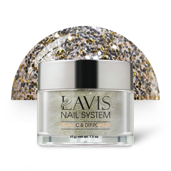 Lavis Acrylic Powder - 101 Lucky Charm by LAVIS NAILS sold by DTK Nail Supply