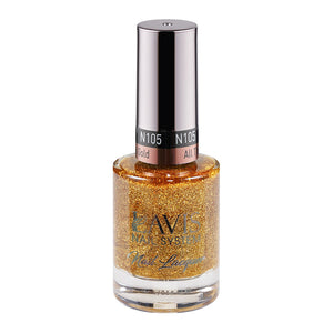LAVIS Nail Lacquer - 105 All That Is Gold by LAVIS NAILS sold by DTK Nail Supply