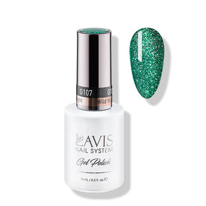 Lavis Gel Polish 107 - Wild Night by LAVIS NAILS sold by DTK Nail Supply