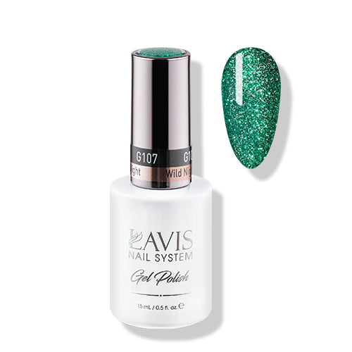 Lavis Gel Polish 107 - Wild Night by LAVIS NAILS sold by DTK Nail Supply