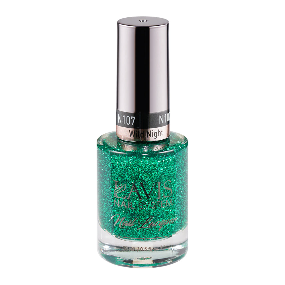 LAVIS Nail Lacquer - 107 Wild Night by LAVIS NAILS sold by DTK Nail Supply