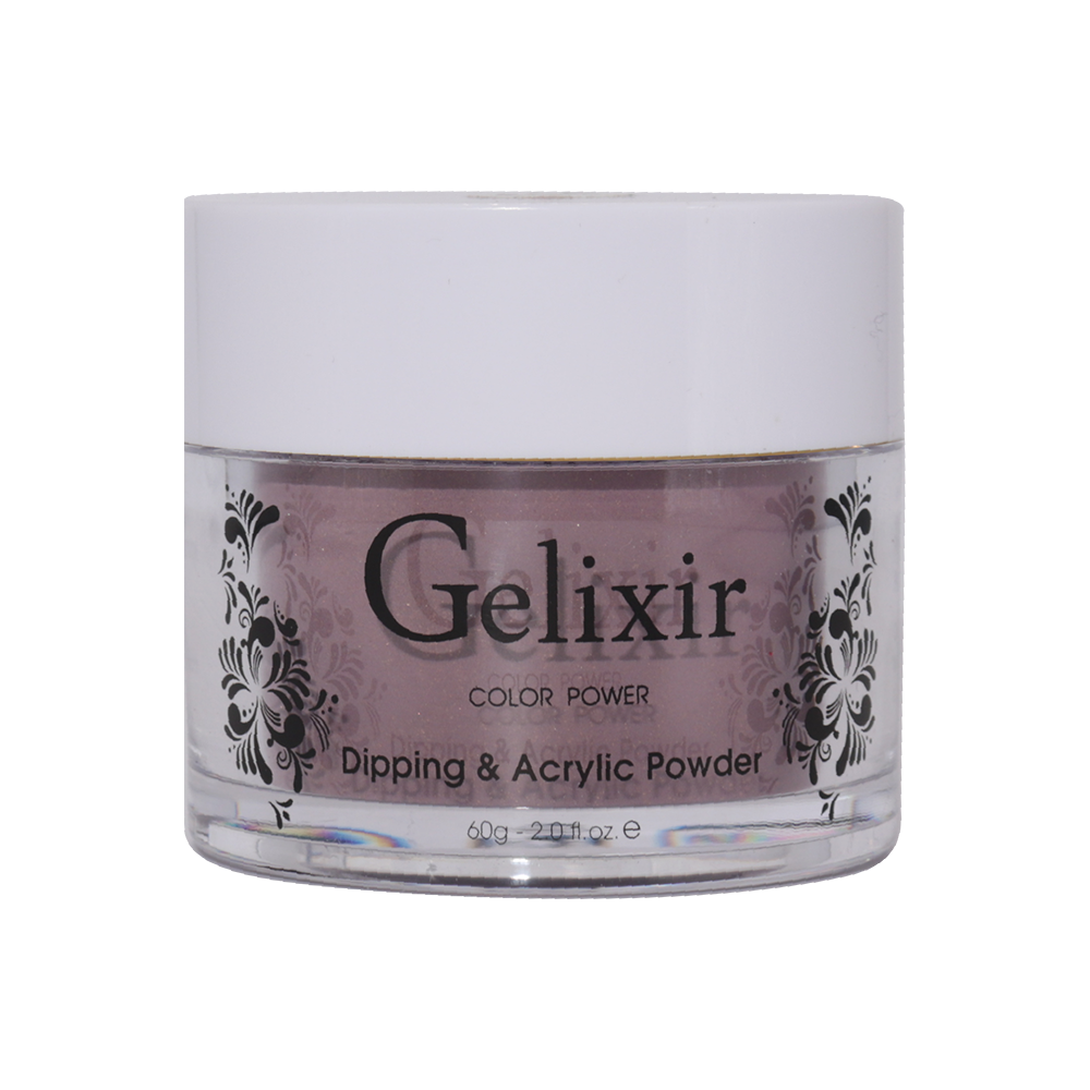 Gelixir Acrylic & Powder Dip Nails - 107 Romantic Gold Red by Gelixir sold by DTK Nail Supply