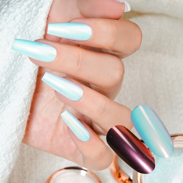Aurora Galaxy Chrome Nail Powder - 10