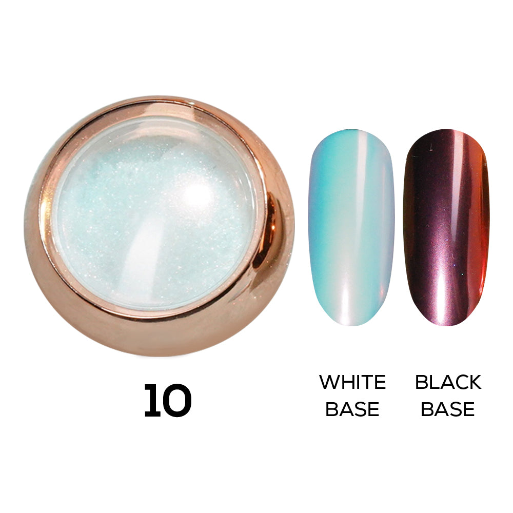Aurora Galaxy Chrome Nail Powder - 10