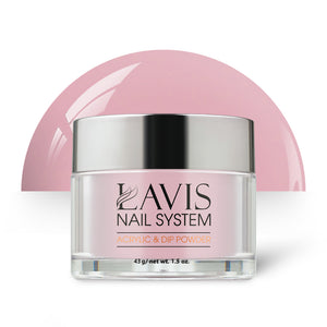 Lavis Acrylic Powder - 110 Bella Pink - Pink Colors by LAVIS NAILS sold by DTK Nail Supply