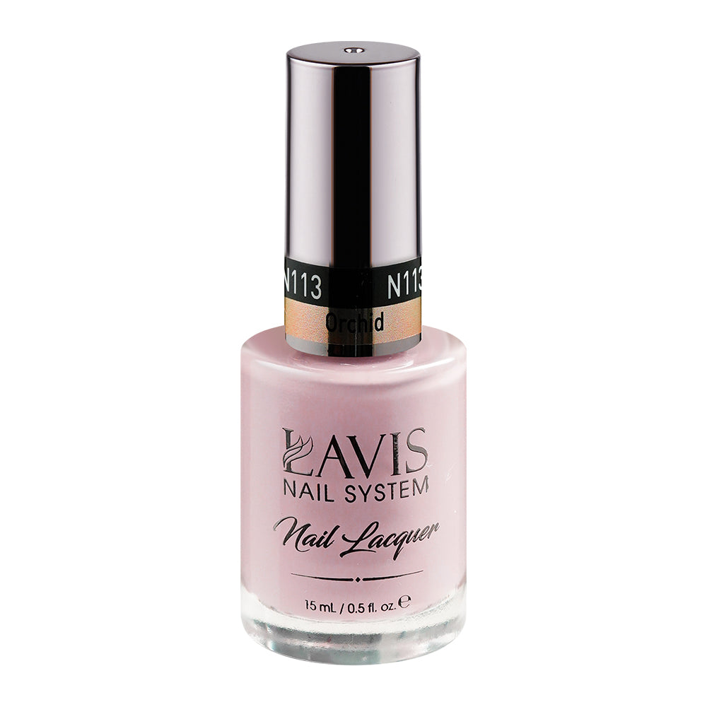 LAVIS Nail Lacquer - 113 Orchid - 0.5oz by LAVIS NAILS sold by DTK Nail Supply