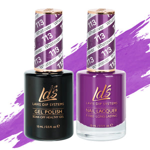 LDS Gel Nail Polish Duo - 113 Whatever by LDS sold by DTK Nail Supply