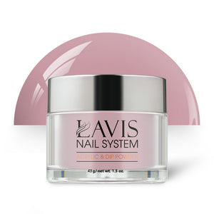 Lavis Acrylic Powder - 113 Orchid - Vintage Rose Colors by LAVIS NAILS sold by DTK Nail Supply