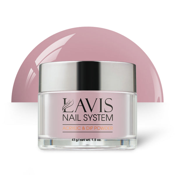 Lavis Acrylic Powder - 113 Orchid - Vintage Rose Colors by LAVIS NAILS sold by DTK Nail Supply