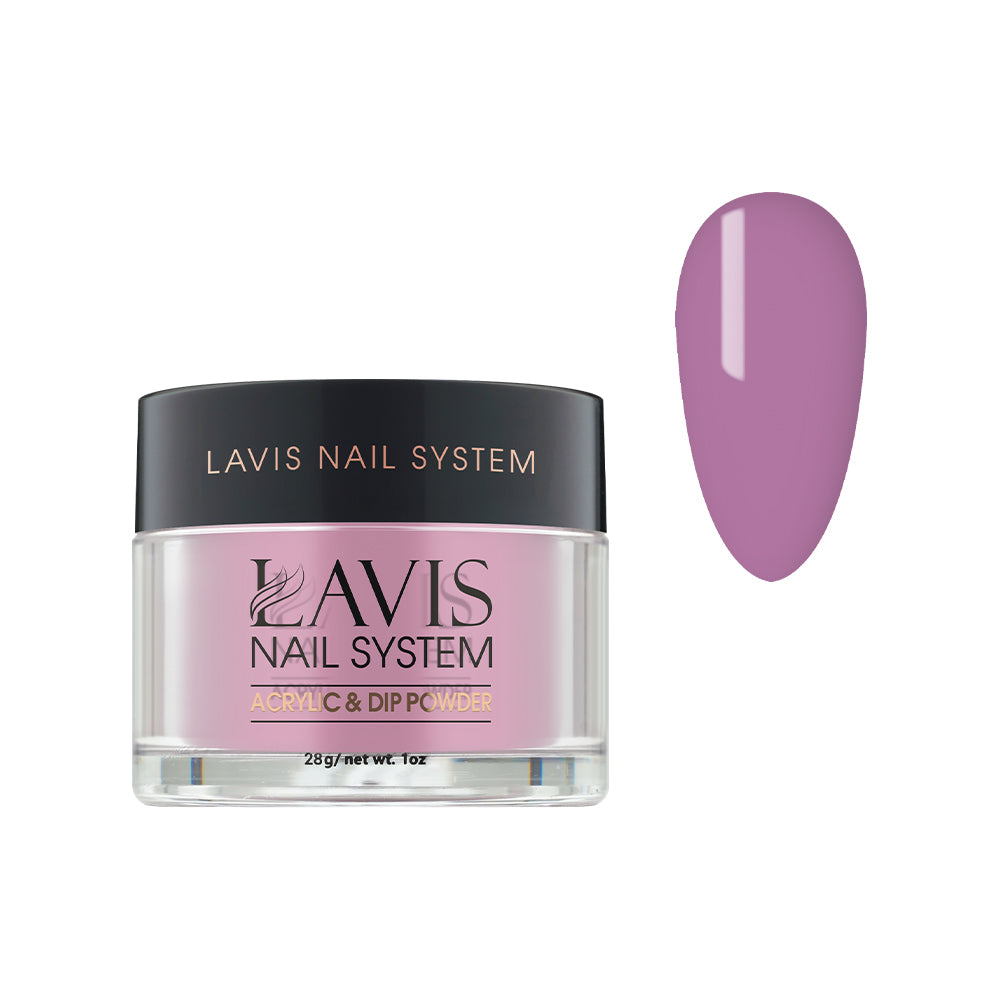 Lavis Acrylic Powder - 114 Rosebay - Vintage Rose Colors by LAVIS NAILS sold by DTK Nail Supply