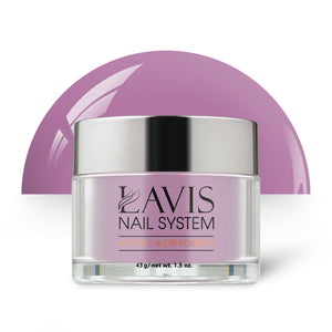 Lavis Acrylic Powder - 114 Rosebay - Vintage Rose Colors by LAVIS NAILS sold by DTK Nail Supply