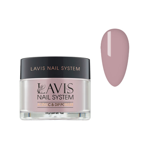 Lavis Acrylic Powder - 118 Fading Rose - Nude Colors by LAVIS NAILS sold by DTK Nail Supply