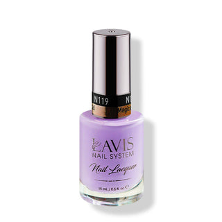  LAVIS Nail Lacquer - 119 Magical - 0.5oz by LAVIS NAILS sold by DTK Nail Supply