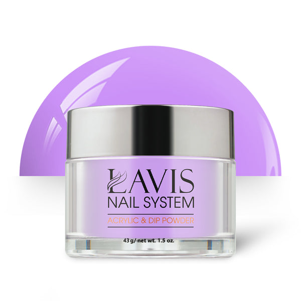 Lavis Acrylic Powder - 119 Magical - Violet Colors by LAVIS NAILS sold by DTK Nail Supply