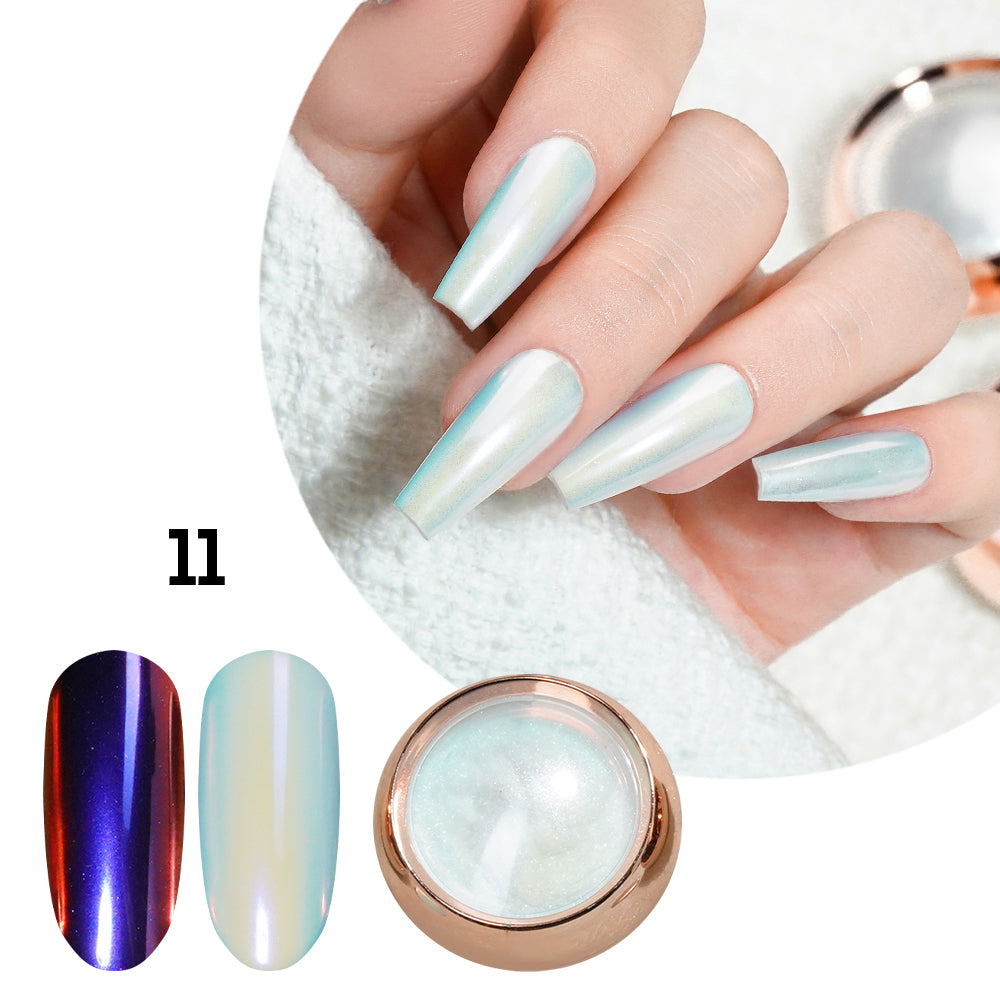 Aurora Galaxy Chrome Nail Powder - 11