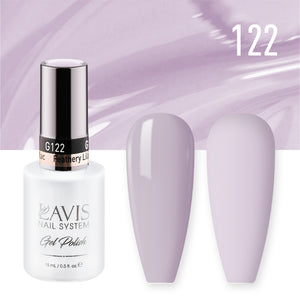 LAVIS Nail Lacquer - 122 Feathery Lilac - 0.5oz by LAVIS NAILS sold by DTK Nail Supply