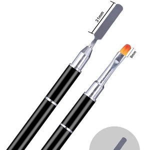 Dual-Ended Nail Brush Gel Nail Pen by OTHER sold by DTK Nail Supply