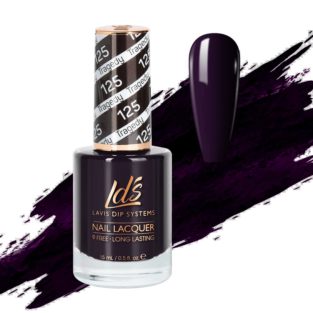 LDS Nail Lacquer - 125 Tragedy by LDS sold by DTK Nail Supply