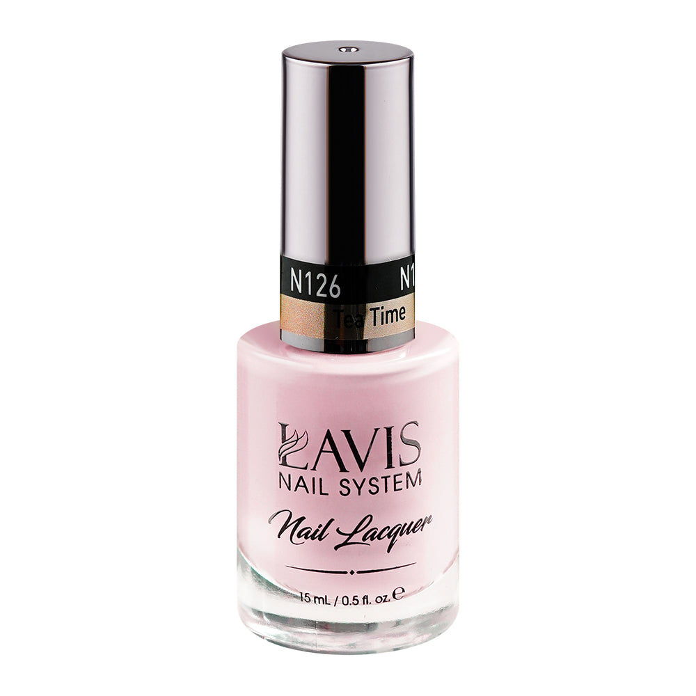 LAVIS Nail Lacquer - 126 Tea Time - 0.5oz by LAVIS NAILS sold by DTK Nail Supply