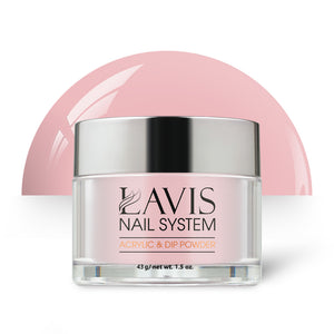 Lavis Acrylic Powder - 126 Tea Time - Nude Colors by LAVIS NAILS sold by DTK Nail Supply