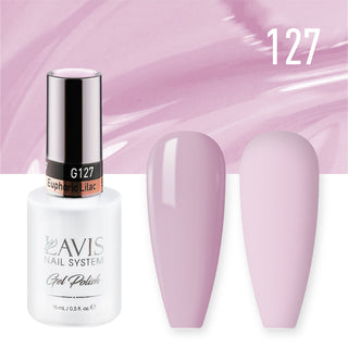  Lavis Gel Polish 127 - Violet Colors - Euphoric Lilac by LAVIS NAILS sold by DTK Nail Supply