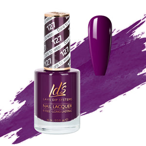 LDS Nail Lacquer - 127 Dare To Wear by LDS sold by DTK Nail Supply