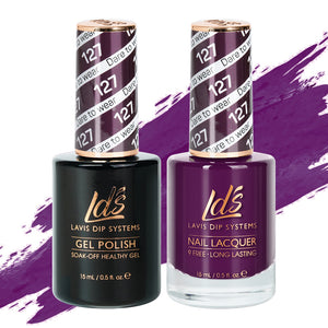 LDS Gel Nail Polish Duo - 127 Dare To Wear by LDS sold by DTK Nail Supply