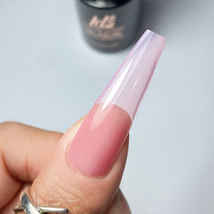 Jelly Gel Polish Colors - LDS 12 Hint of Violet - Nude Collection by LDS sold by DTK Nail Supply