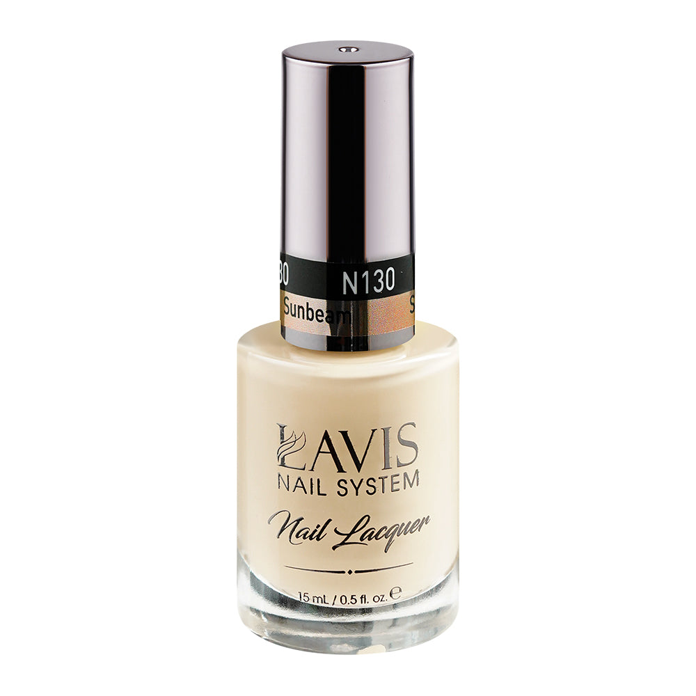 LAVIS Nail Lacquer - 130 Sunbeam - 0.5oz by LAVIS NAILS sold by DTK Nail Supply