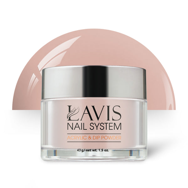 Lavis Acrylic Powder - 131 Pinky Beige - Nude Colors by LAVIS NAILS sold by DTK Nail Supply