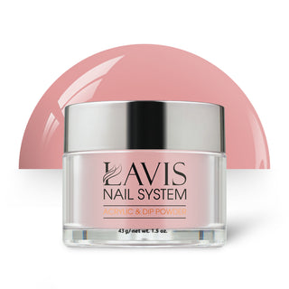  Lavis Acrylic Powder - 132 Smoky Salmon - Nude Colors by LAVIS NAILS sold by DTK Nail Supply