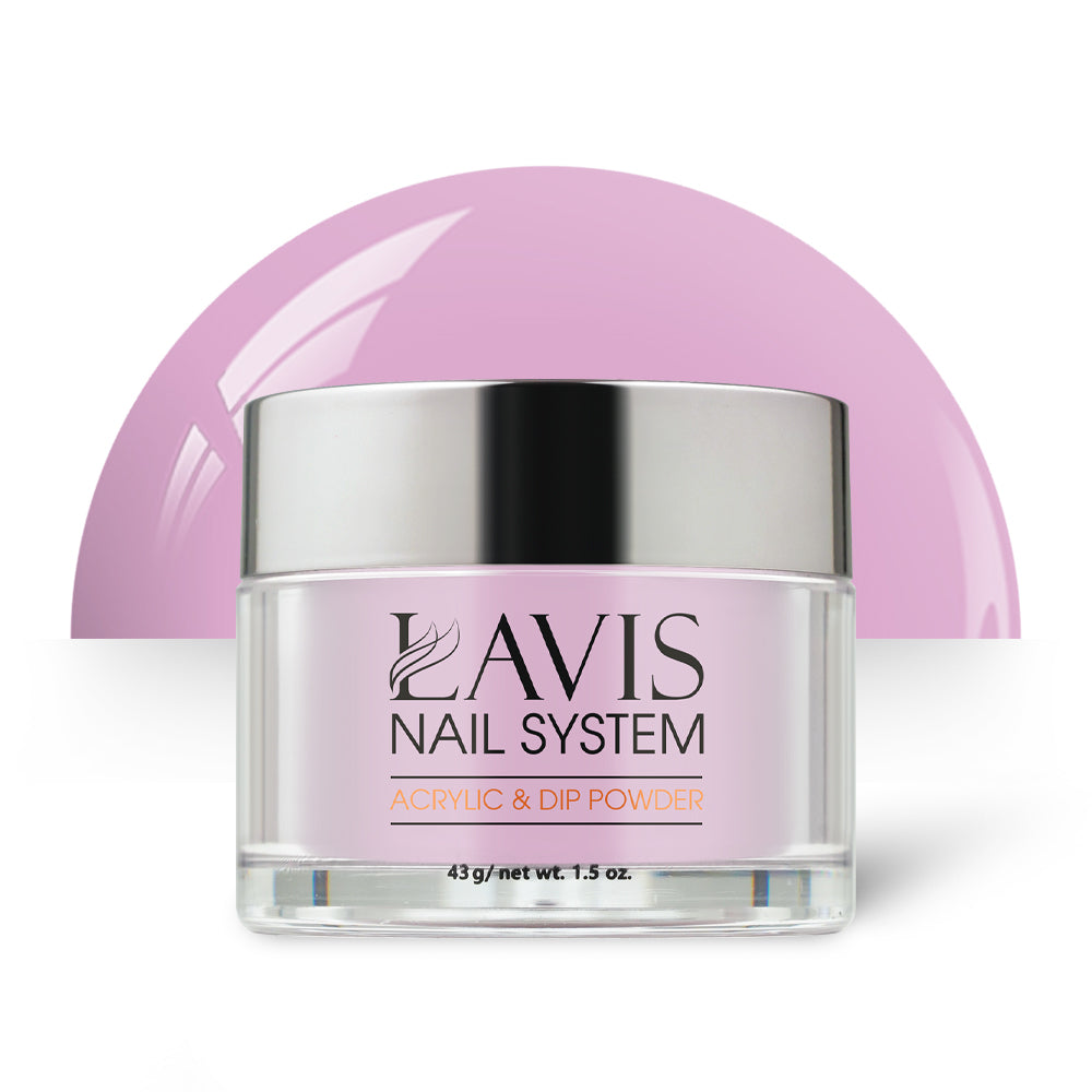 Lavis Acrylic Powder - 134 Free Spirit - Purple Colors by LAVIS NAILS sold by DTK Nail Supply