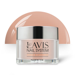 Lavis Acrylic Powder - 135 Sunwashed Brick - Nude Colors by LAVIS NAILS sold by DTK Nail Supply