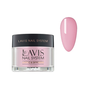 Lavis Acrylic Powder - 136 Delightful - Pink Colors by LAVIS NAILS sold by DTK Nail Supply