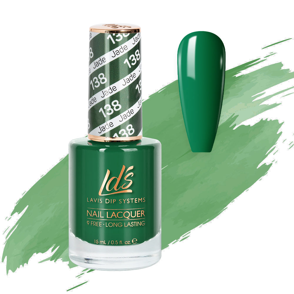 LDS Nail Lacquer - 138 Jade by LDS sold by DTK Nail Supply