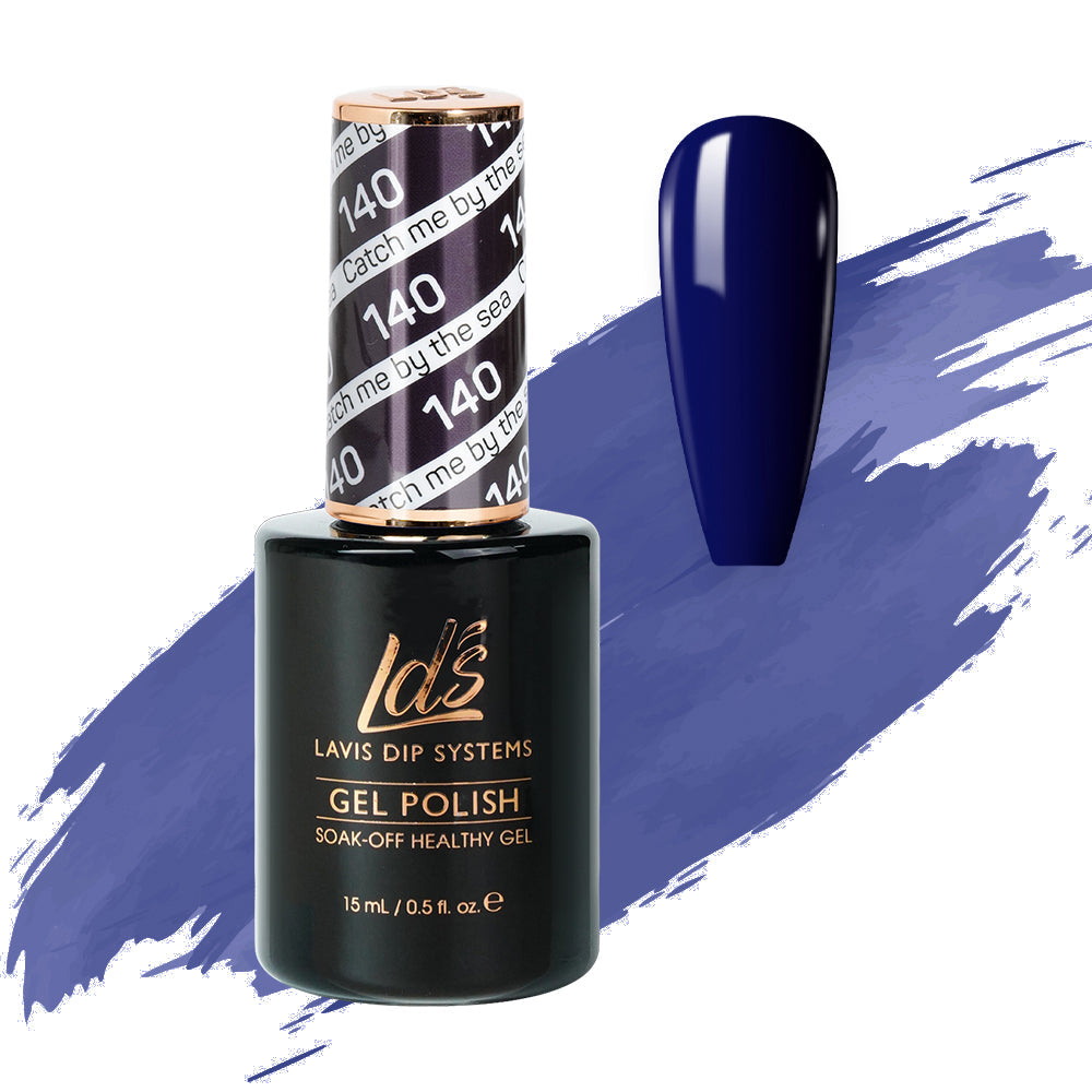 LDS Gel Polish 140 - Blue Colors - Catch Me By The Sea