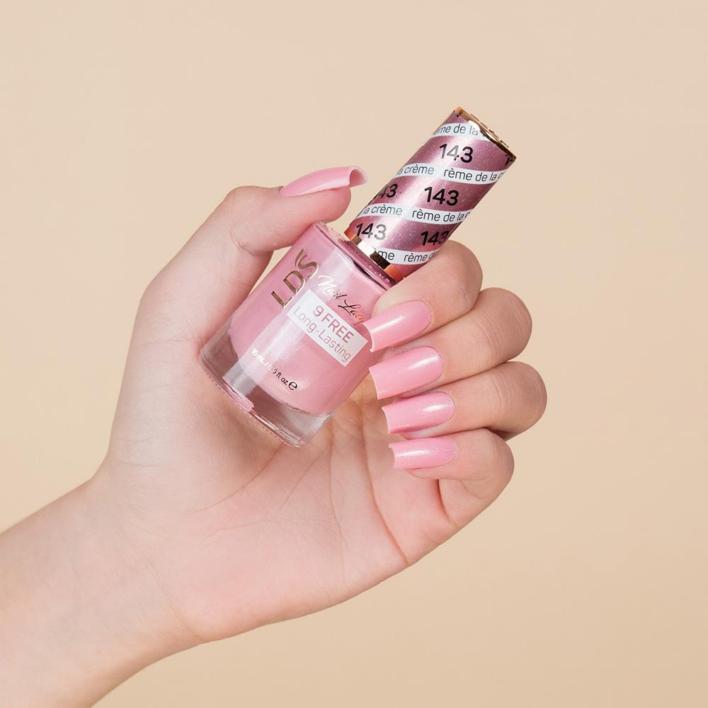 LDS Hema Free Gel Polish 143 - Crème De La Crème by LDS HEMA FREE GEL POLISH sold by DTK Nail Supply