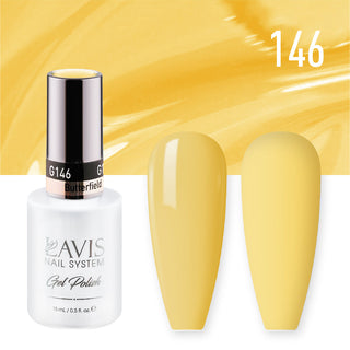  Lavis Gel Polish 146 - Yellow Colors - Butterfield by LAVIS NAILS sold by DTK Nail Supply
