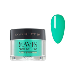 Lavis Acrylic Powder - 148 Lark Green - Green Colors by LAVIS NAILS sold by DTK Nail Supply