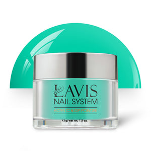 Lavis Acrylic Powder - 148 Lark Green - Green Colors by LAVIS NAILS sold by DTK Nail Supply