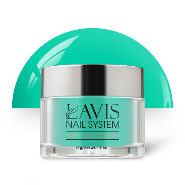 Lavis Acrylic Powder - 148 Lark Green - Green Colors by LAVIS NAILS sold by DTK Nail Supply