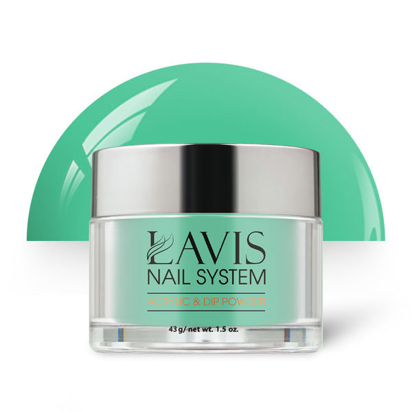 Lavis Acrylic Powder - 149 Kiwi - Green Colors by LAVIS NAILS sold by DTK Nail Supply
