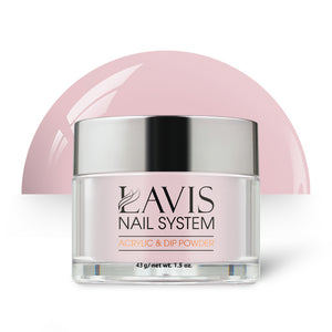 Lavis Acrylic Powder - 153 Teaberry - Rose Colors by LAVIS NAILS sold by DTK Nail Supply