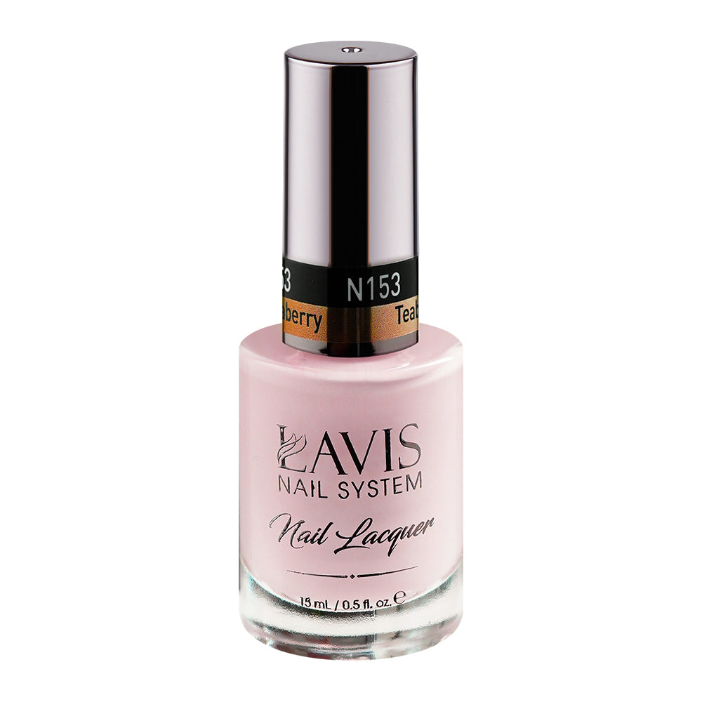 LAVIS Nail Lacquer - 153 Teaberry - 0.5oz by LAVIS NAILS sold by DTK Nail Supply