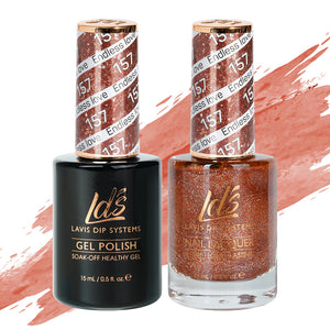 LDS Gel Nail Polish Duo - 157 Endless Love by LDS sold by DTK Nail Supply