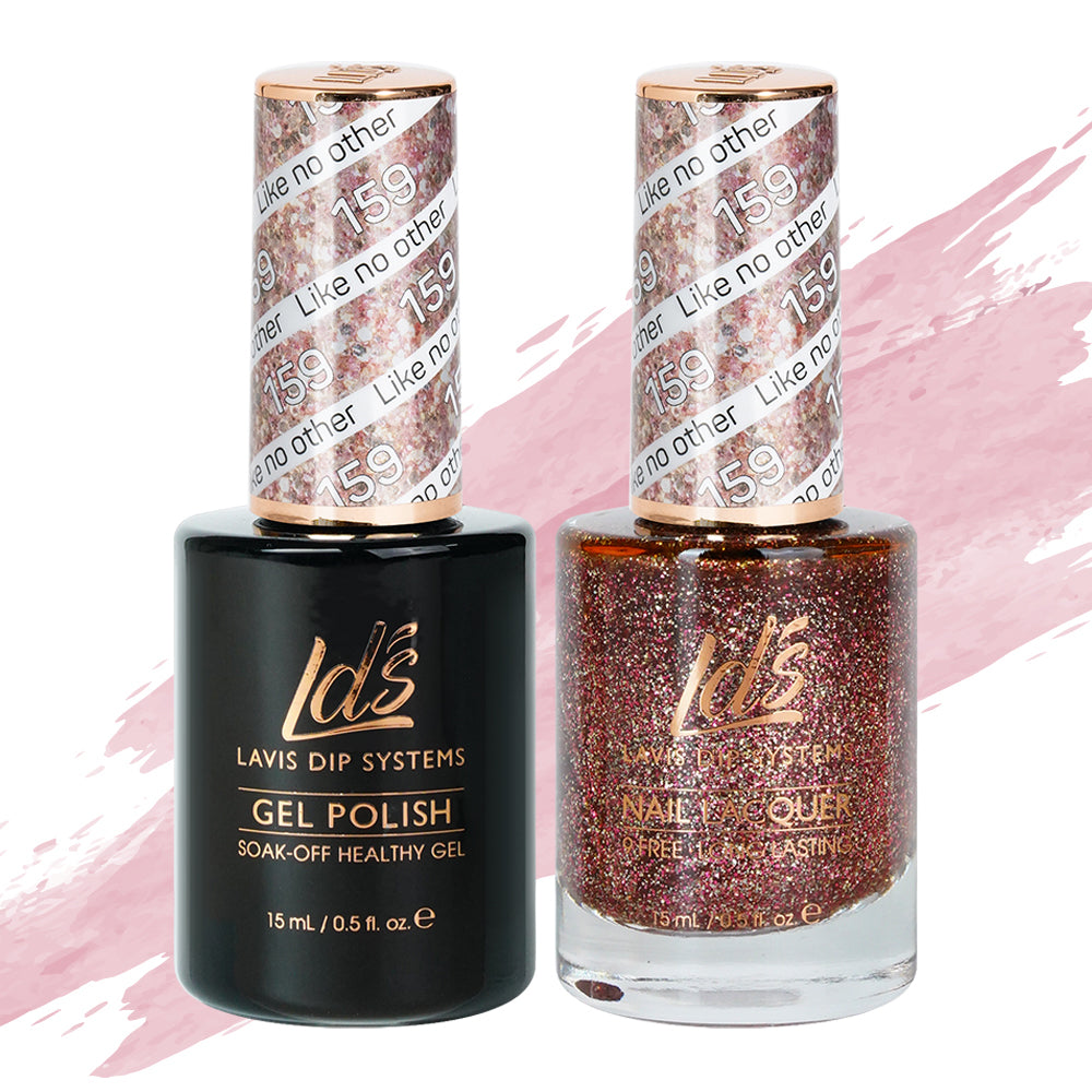 LDS Gel Nail Polish Duo - 159 Like No Other by LDS sold by DTK Nail Supply