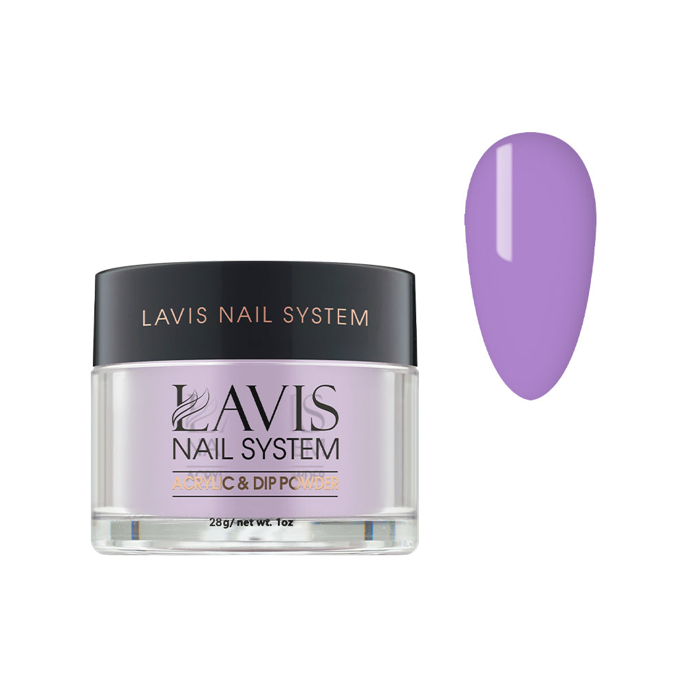 Lavis Acrylic Powder - 162 Berry Frappe - Purple Colors by LAVIS NAILS sold by DTK Nail Supply