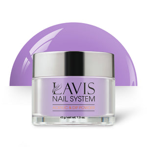 Lavis Acrylic Powder - 162 Berry Frappe - Purple Colors by LAVIS NAILS sold by DTK Nail Supply