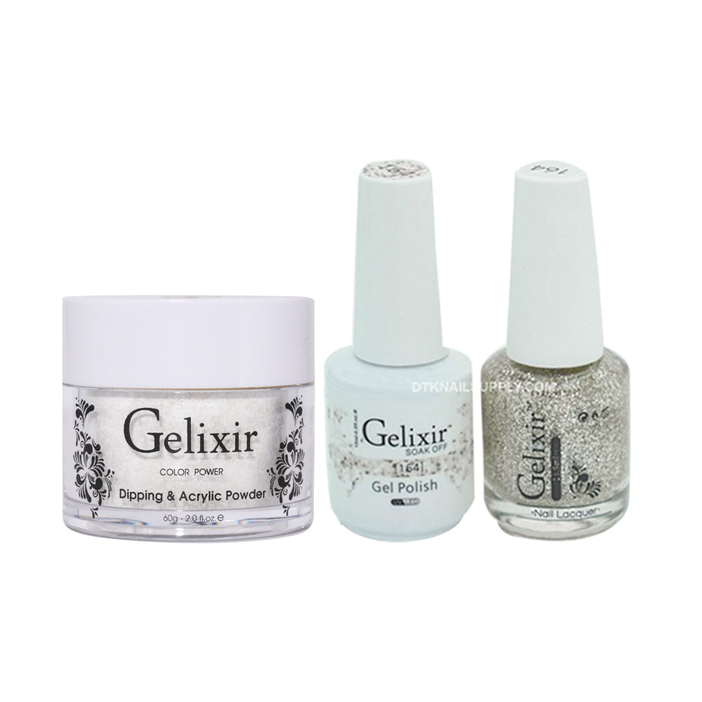 Gelixir 3 in 1 - 164 - Acrylic & Dip Powder, Gel & Lacquer by Gelixir sold by DTK Nail Supply
