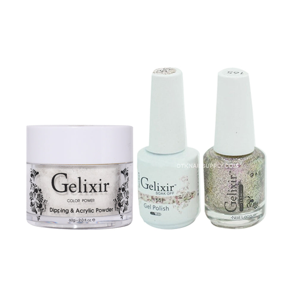 Gelixir 3 in 1 - 165 - Acrylic & Dip Powder, Gel & Lacquer by Gelixir sold by DTK Nail Supply